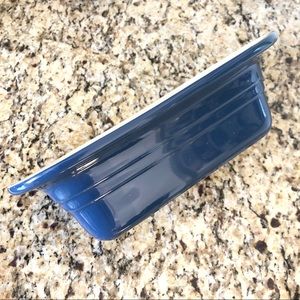 Le Creuset stoneware blue loaf pan